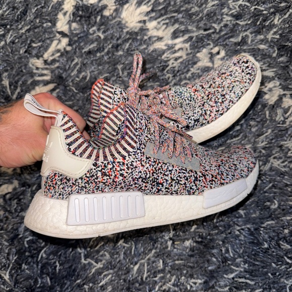 Adidas NMD R1 Colour Static Rainbow - Picture 1 of 9